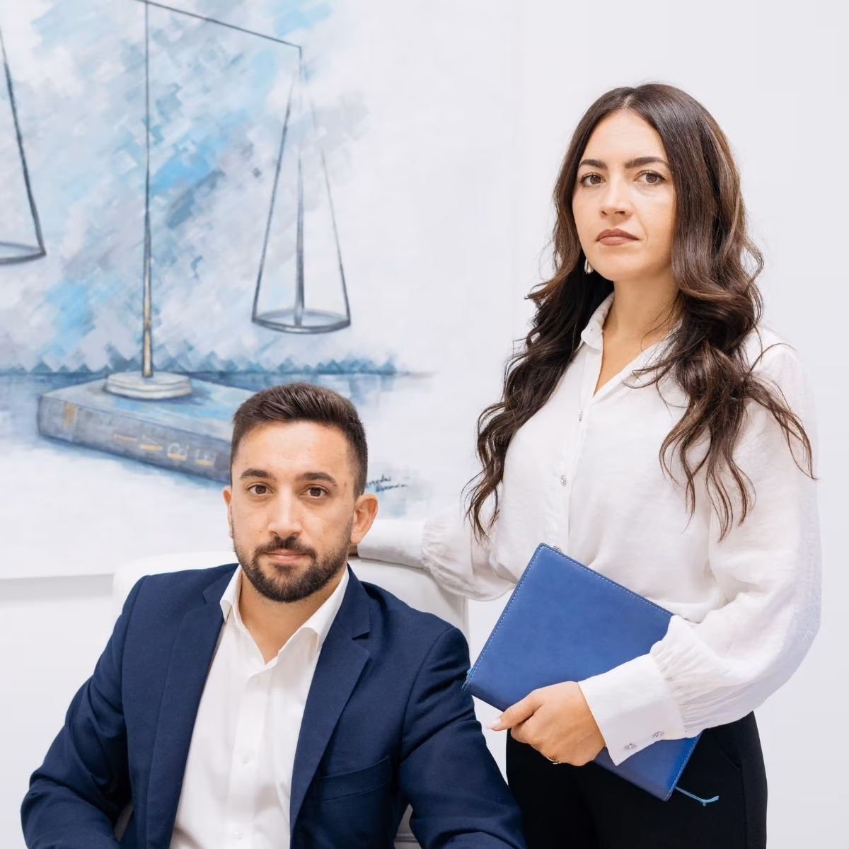 Abogados en Granada Muñoz Quesada Abogados en Granada — Octavio y Mercedes Muñoz Quesada en el despacho